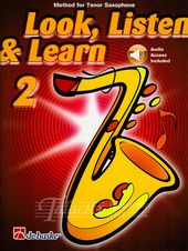 Look, Listen & Learn 2 Tenor Saxophone + Audio Access Included